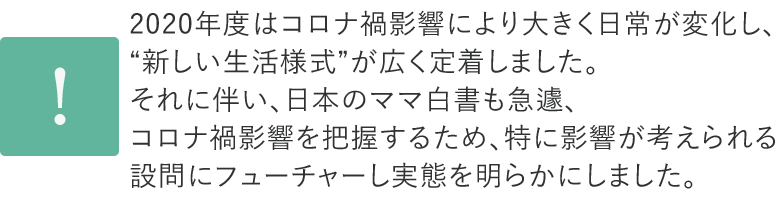 2020年度版は時代が令和に代わり環境の変化が著しい「今」を知るために新指標を多数追加し、大改訂致しました。